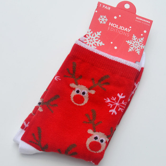 New Year Santa Claus Holiday Gift Fashion Socks
