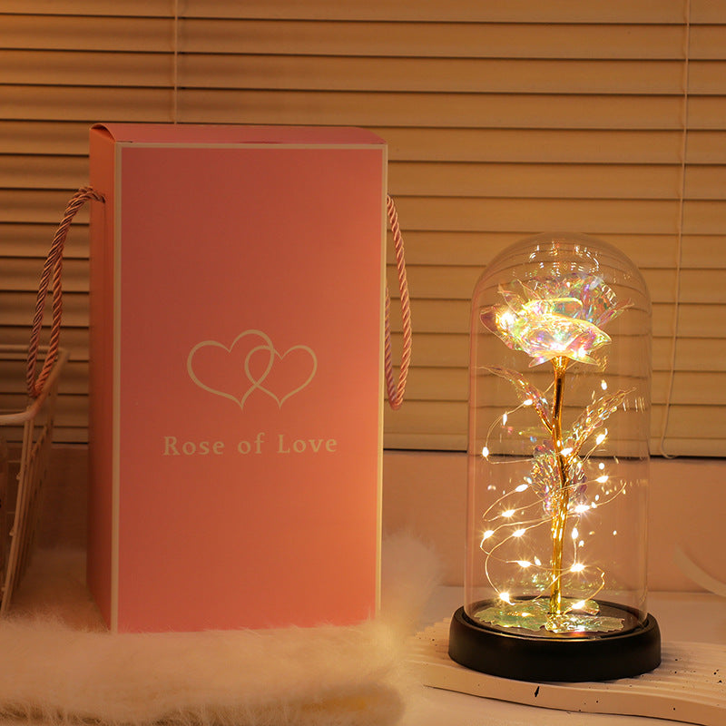 520 Gift Eternal Gold Foil Flower Ambience Light