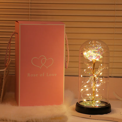 520 Gift Eternal Gold Foil Flower Ambience Light