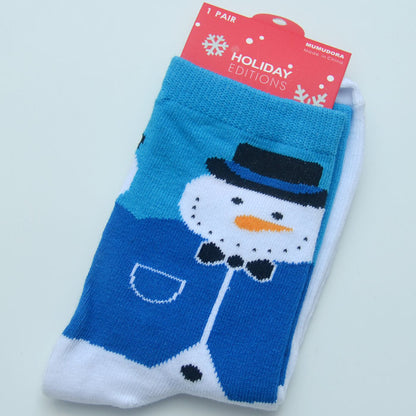 New Year Santa Claus Holiday Gift Fashion Socks