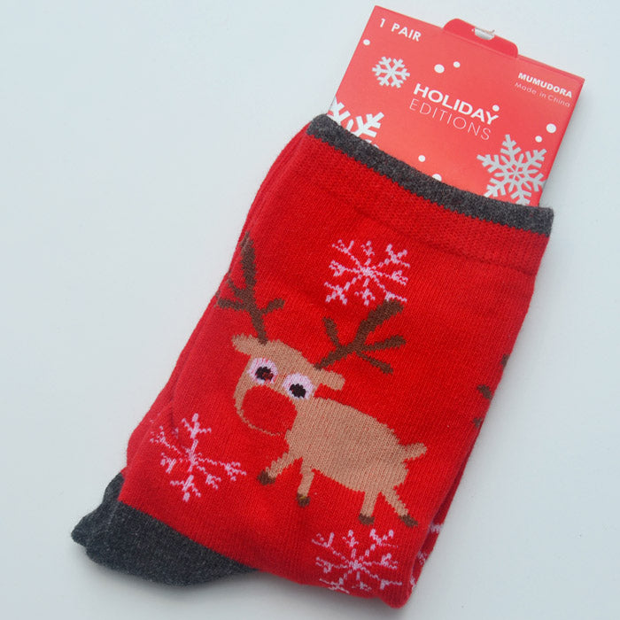 New Year Santa Claus Holiday Gift Fashion Socks