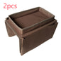Handrail Couch Armrest Arm Rest Organizer Remote Control Holder Bag On TV Sofa
