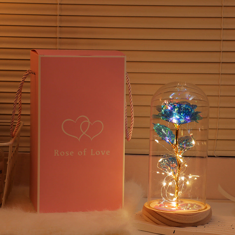 520 Gift Eternal Gold Foil Flower Ambience Light